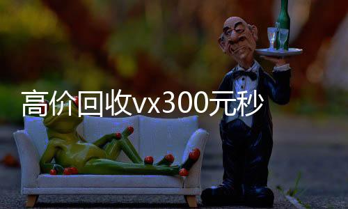 高价回收vx30024小时全天收购vx元秒结（高价回收微信500元秒结）